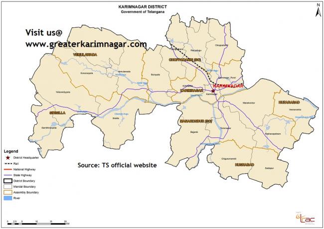 Map of District